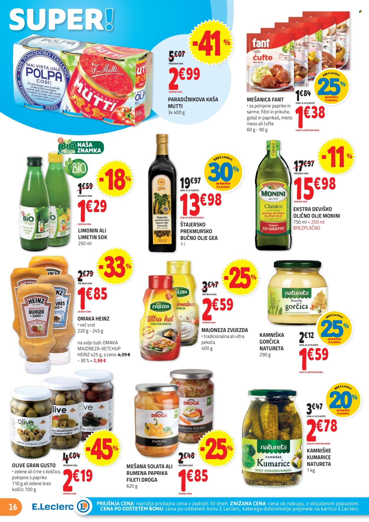 E.Leclerc katalog - 24.7.2024 - 3.8.2024. Stran 16