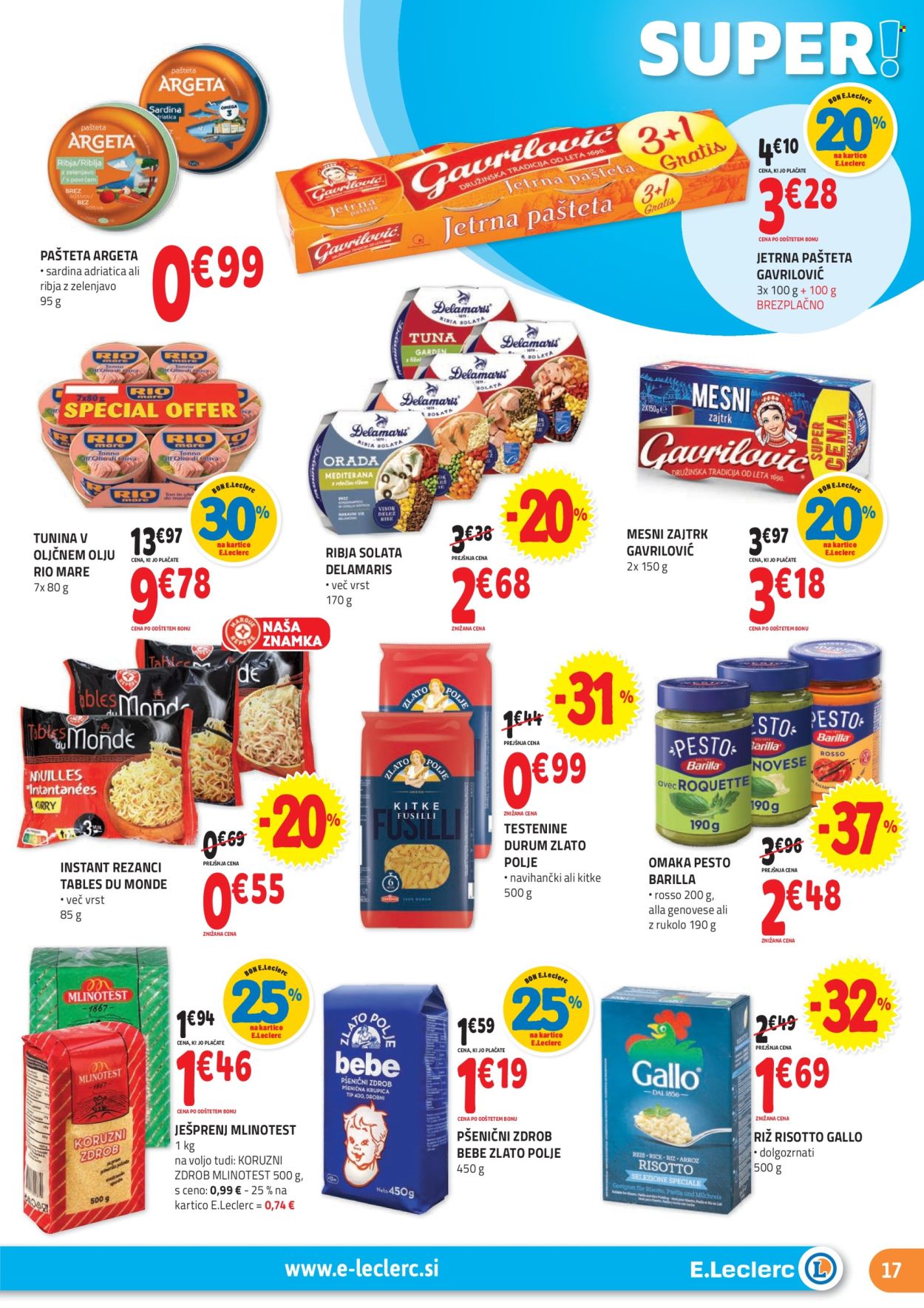 E.Leclerc katalog - 24.7.2024 - 3.8.2024. Stran 17