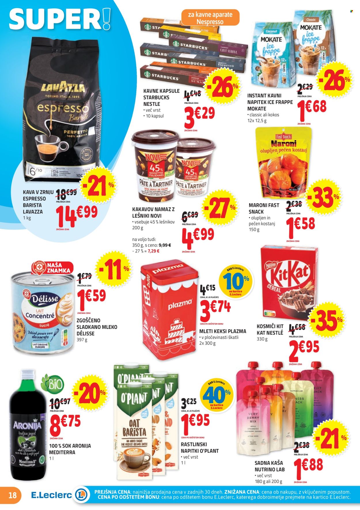 E.Leclerc katalog - 24.7.2024 - 3.8.2024. Stran 18