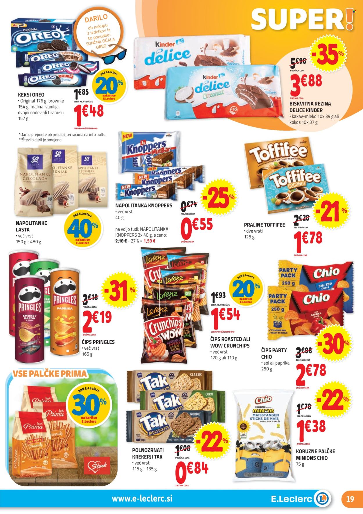 E.Leclerc katalog - 24.7.2024 - 3.8.2024. Stran 19
