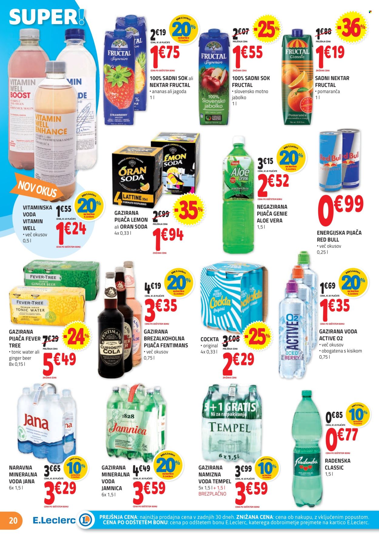 E.Leclerc katalog - 24.7.2024 - 3.8.2024. Stran 20