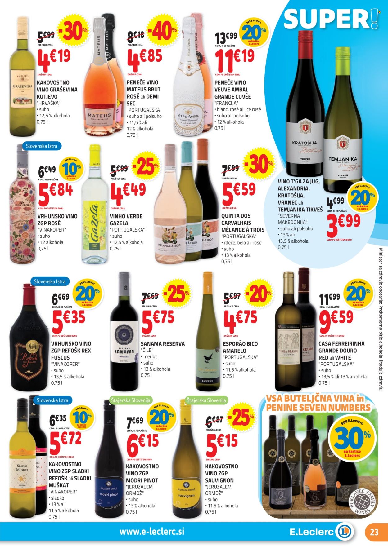 E.Leclerc katalog - 24.7.2024 - 3.8.2024. Stran 23