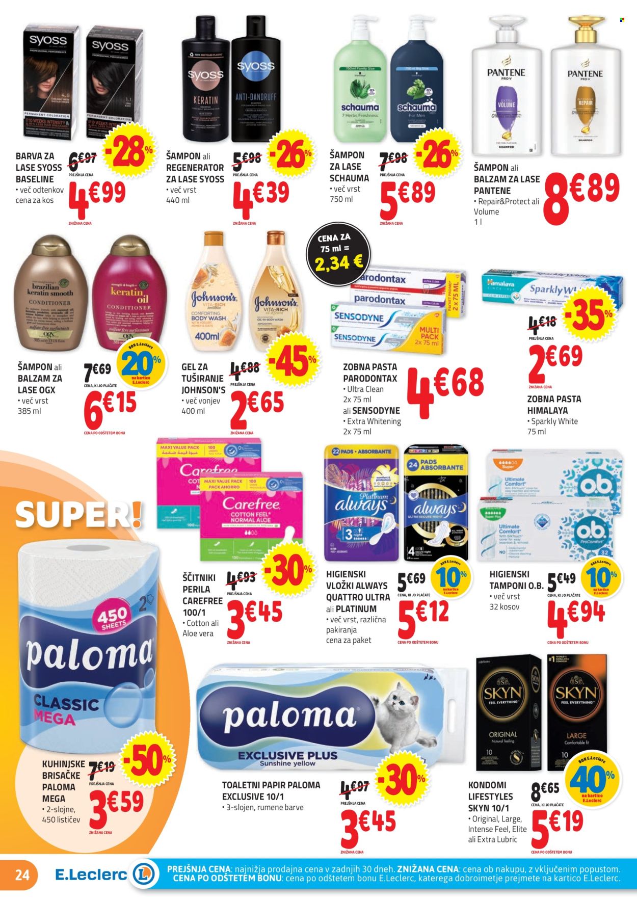 E.Leclerc katalog - 24.7.2024 - 3.8.2024. Stran 24