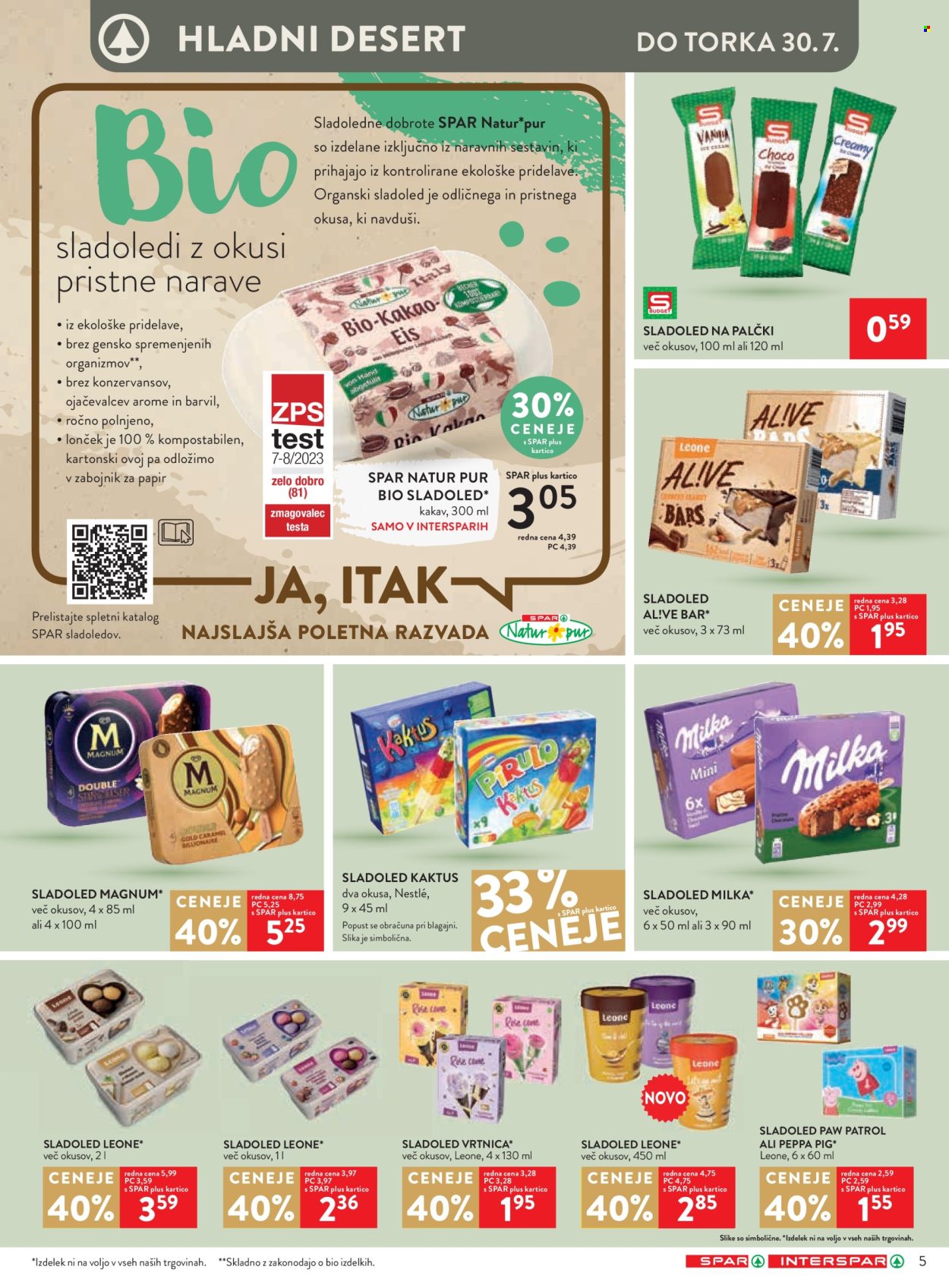 SPAR katalog - 24.7.2024 - 6.8.2024. Stran 5