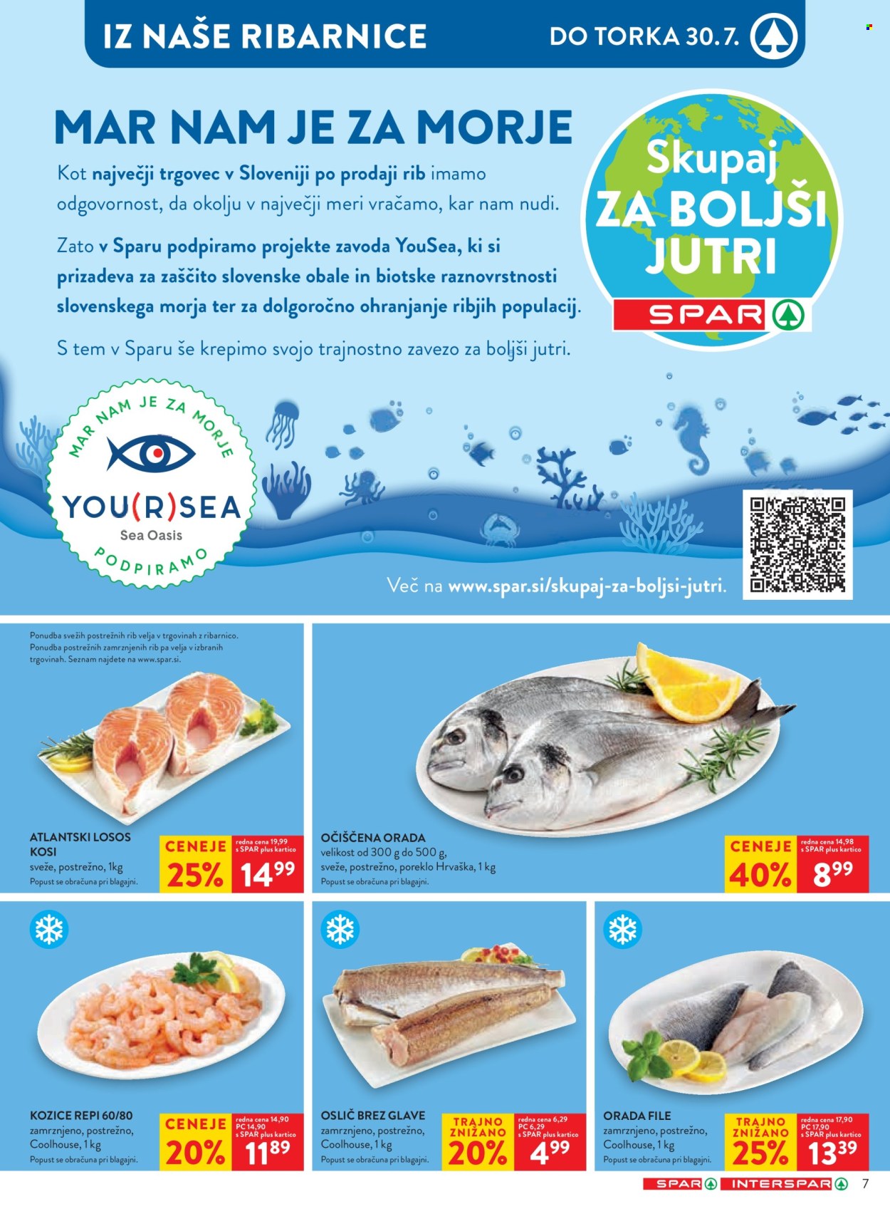 SPAR katalog - 24.7.2024 - 6.8.2024. Stran 7