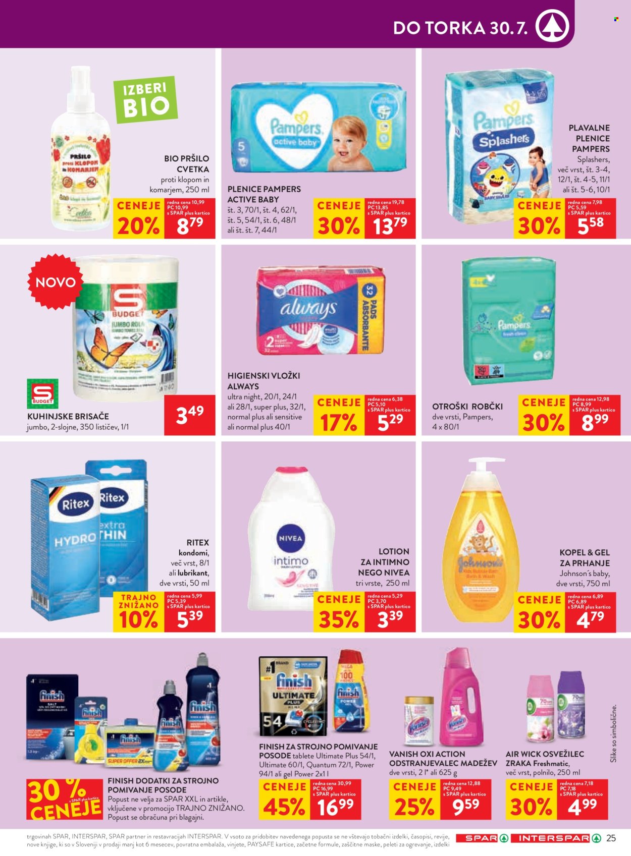 SPAR katalog - 24.7.2024 - 6.8.2024. Stran 30