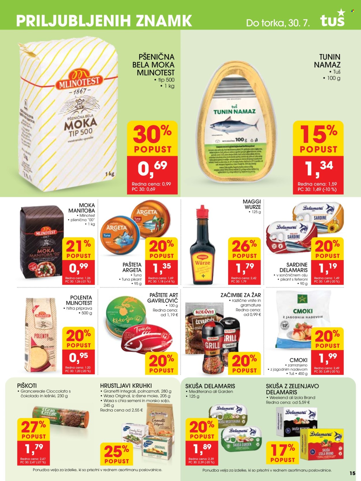 Tuš katalog - 24.7.2024 - 30.7.2024. Stran 15