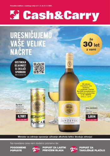 Mercator Cash & Carry katalog - 1.8.2024 - 31.8.2024.