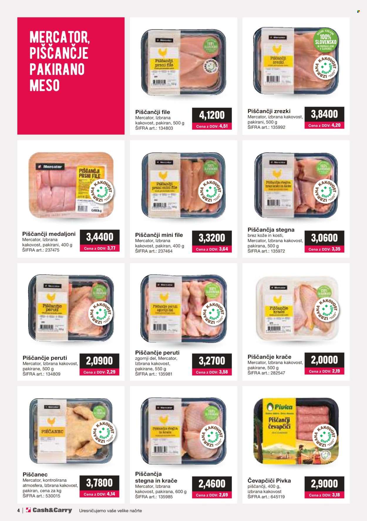 Mercator Cash & Carry katalog - 1.8.2024 - 31.8.2024. Stran 4