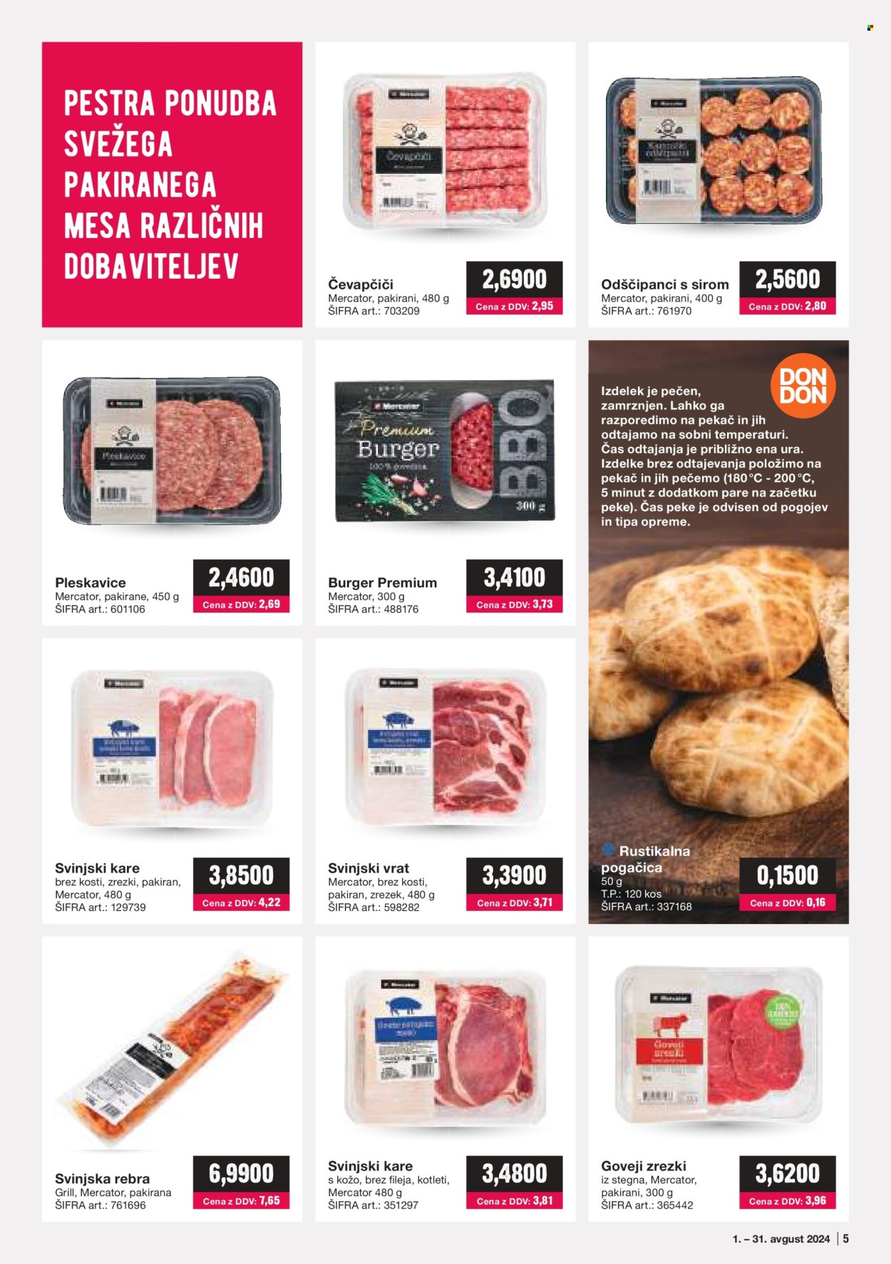 Mercator Cash & Carry katalog - 1.8.2024 - 31.8.2024. Stran 5