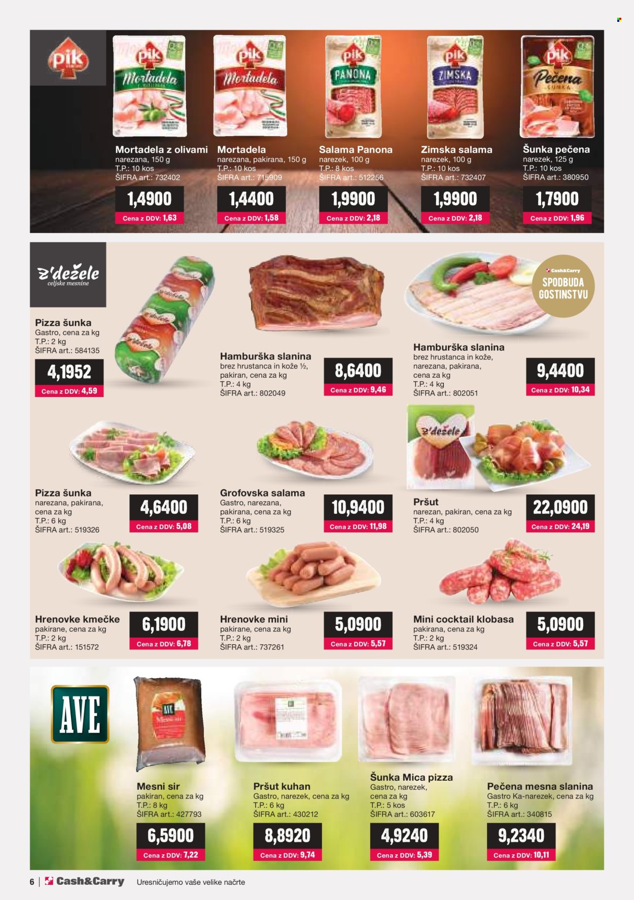 Mercator Cash & Carry katalog - 1.8.2024 - 31.8.2024. Stran 6