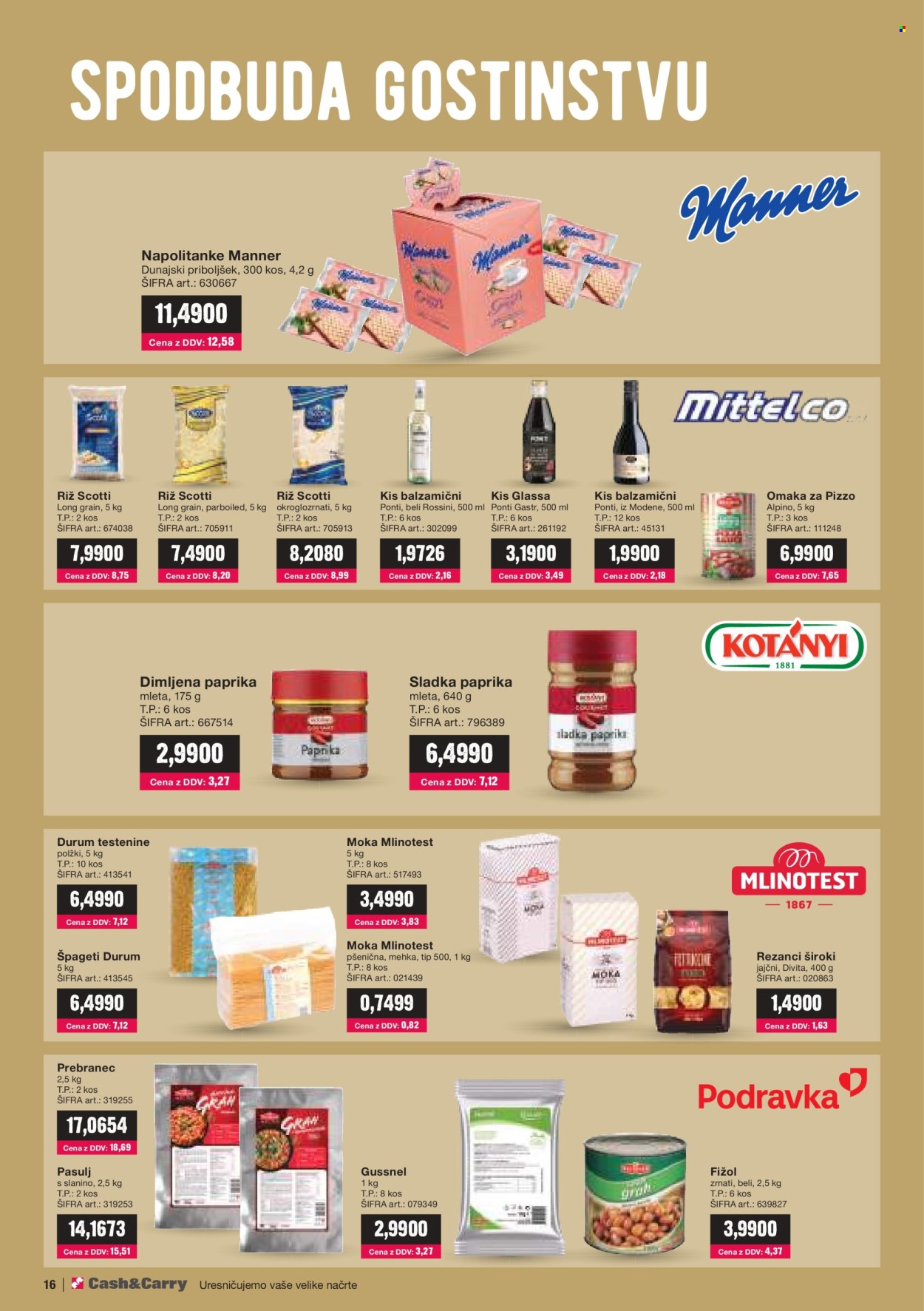 Mercator Cash & Carry katalog - 1.8.2024 - 31.8.2024. Stran 16
