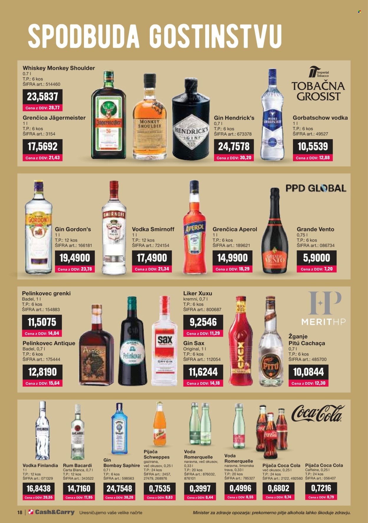 Mercator Cash & Carry katalog - 1.8.2024 - 31.8.2024. Stran 18
