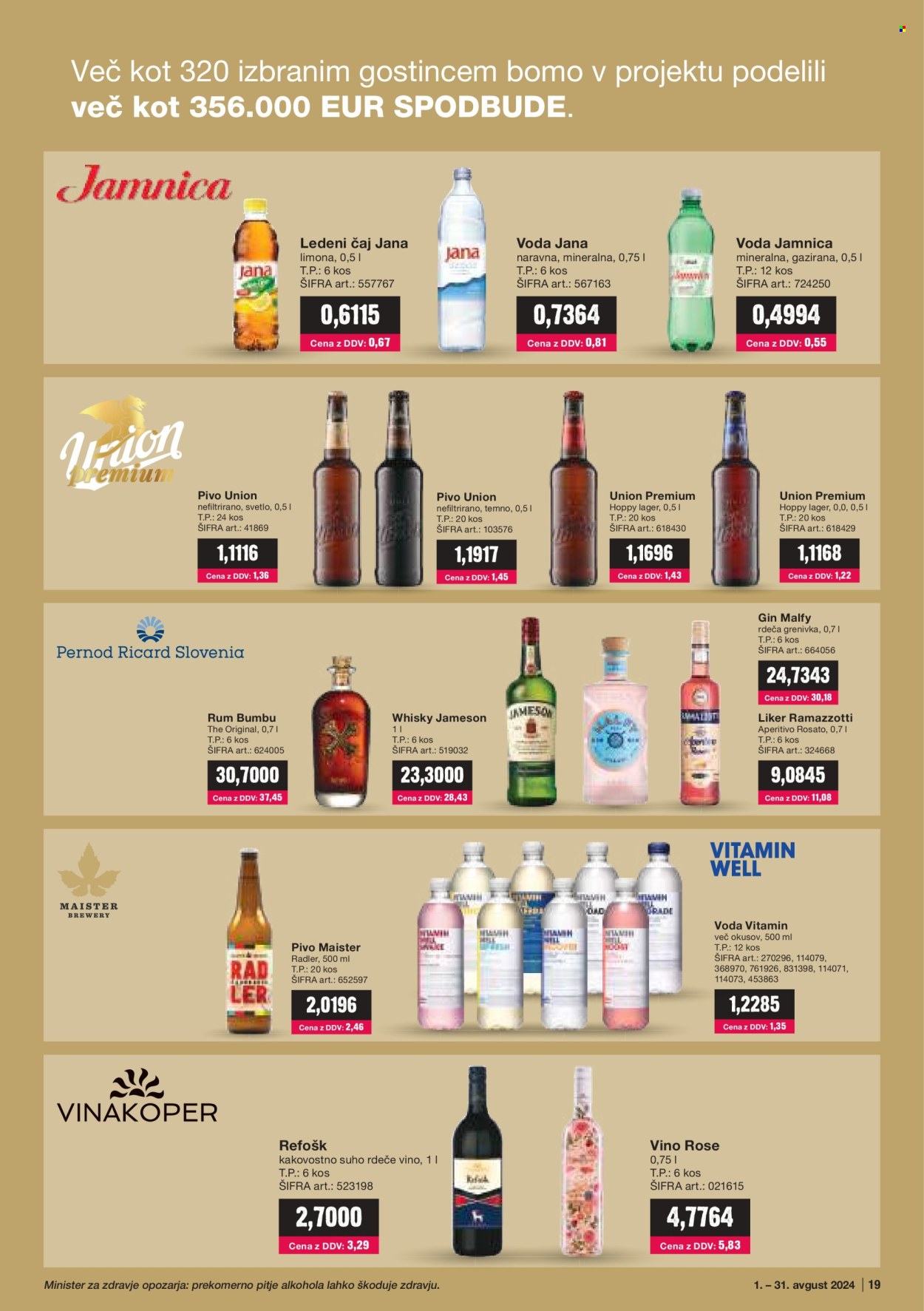 Mercator Cash & Carry katalog - 1.8.2024 - 31.8.2024. Stran 19