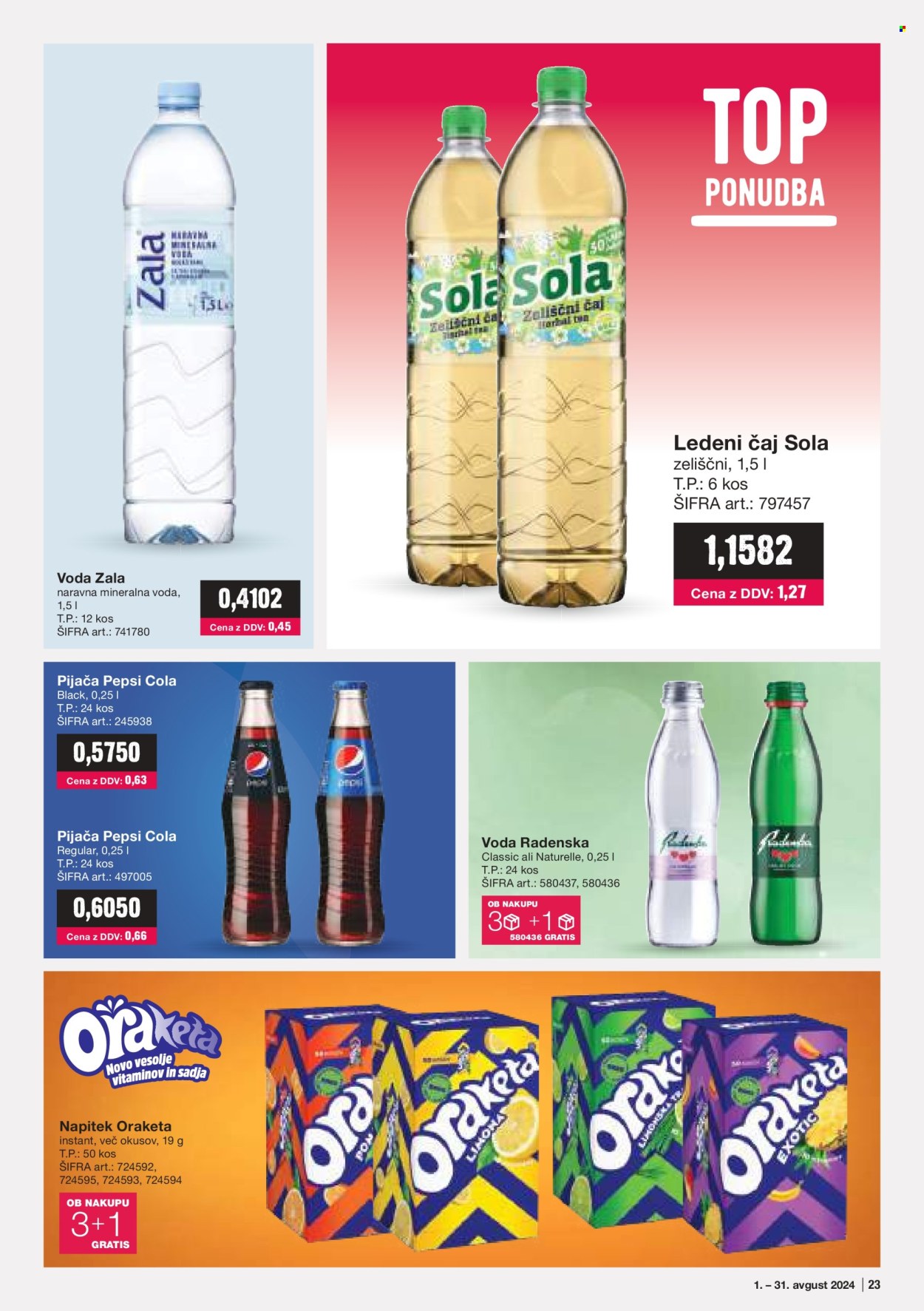 Mercator Cash & Carry katalog - 1.8.2024 - 31.8.2024. Stran 23