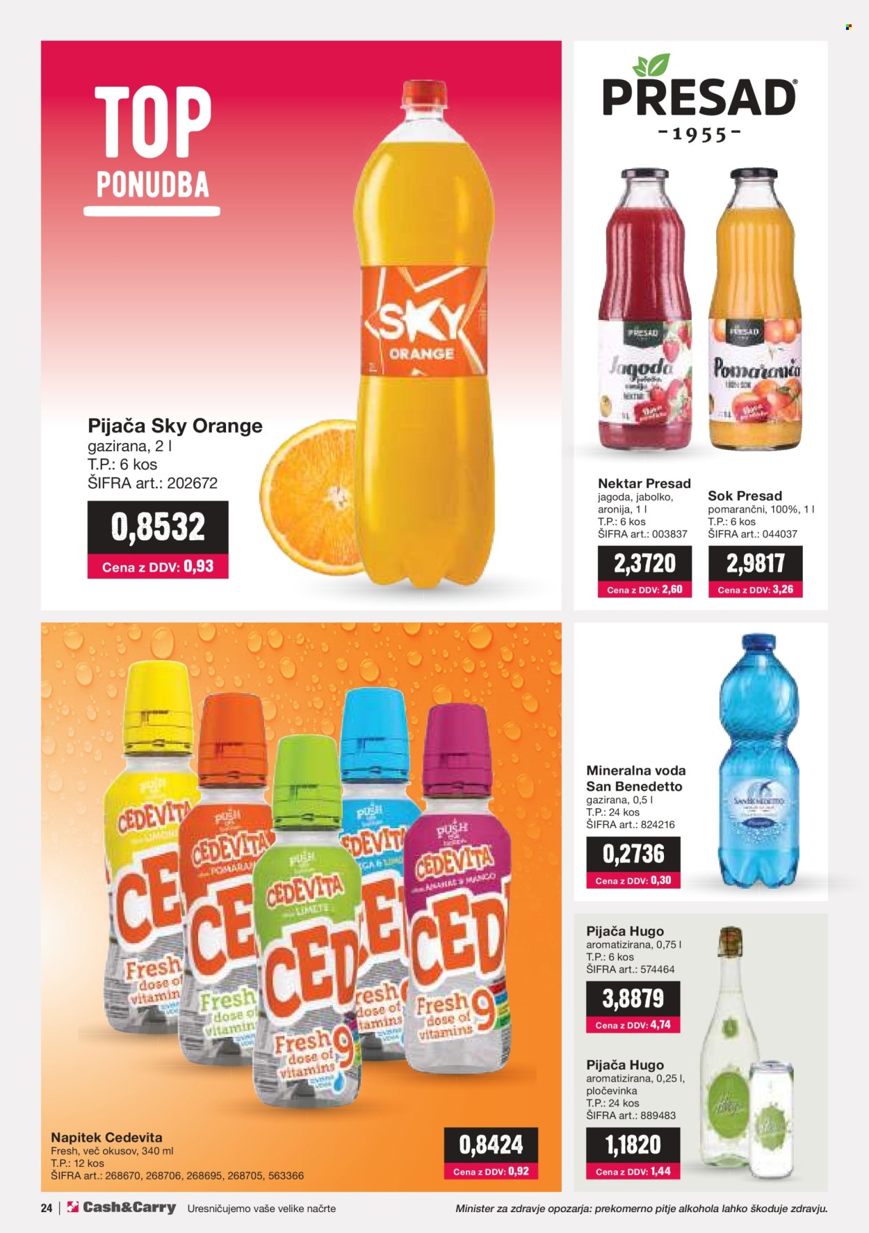 Mercator Cash & Carry katalog - 1.8.2024 - 31.8.2024. Stran 24