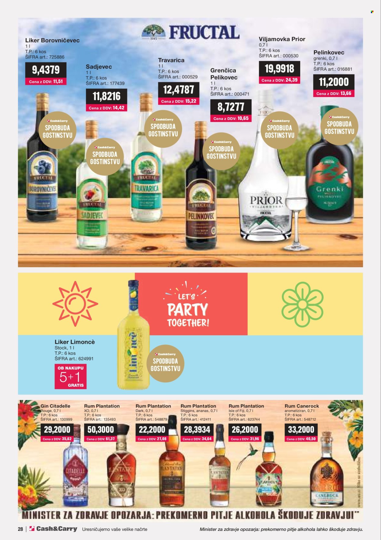 Mercator Cash & Carry katalog - 1.8.2024 - 31.8.2024. Stran 28