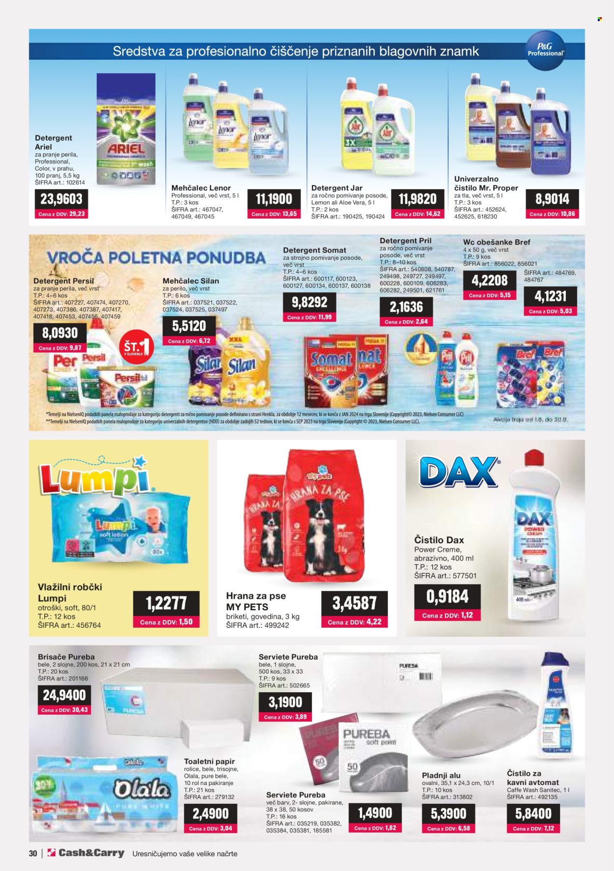 Mercator Cash & Carry katalog - 1.8.2024 - 31.8.2024. Stran 30