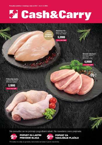 Mercator Cash & Carry katalog - 29.7.2024 - 3.8.2024.