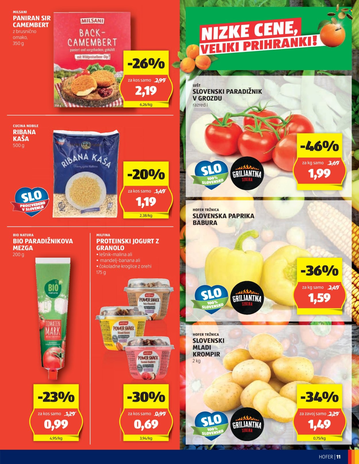Hofer katalog - 25.7.2024 - 3.8.2024. Stran 11