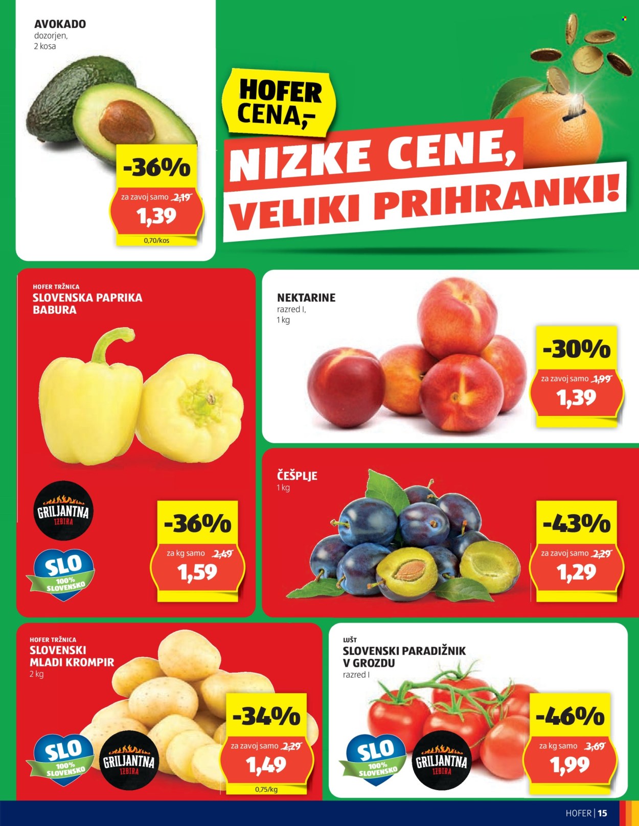 Hofer katalog - 25.7.2024 - 3.8.2024. Stran 15