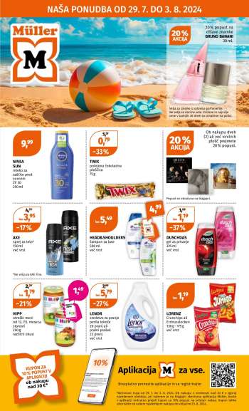 Müller katalog - 29.7.2024 - 3.8.2024.