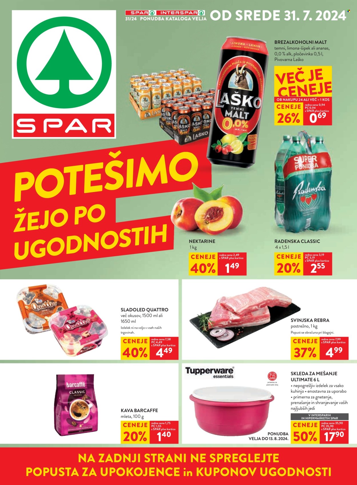 SPAR katalog - 31.7.2024 - 13.8.2024. Stran 1