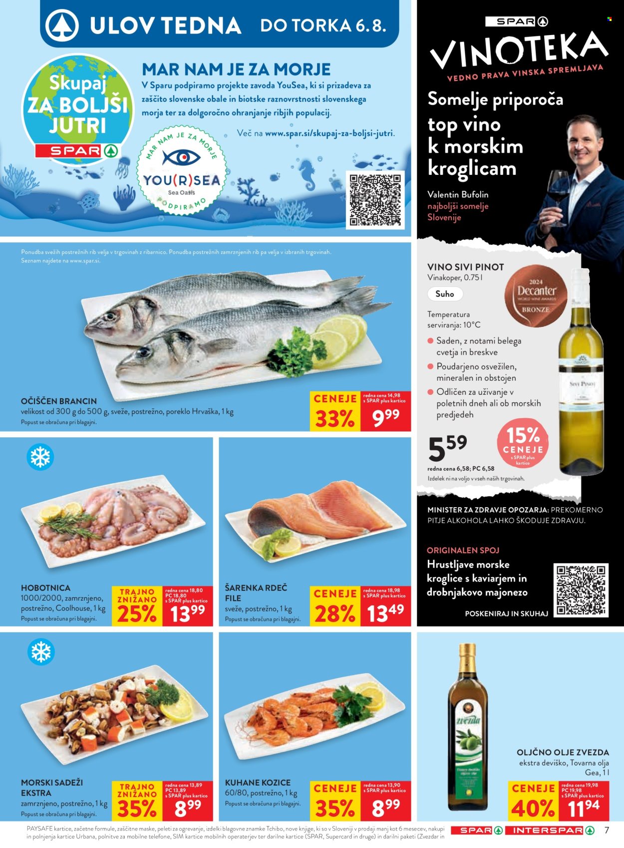 SPAR katalog - 31.7.2024 - 13.8.2024. Stran 7