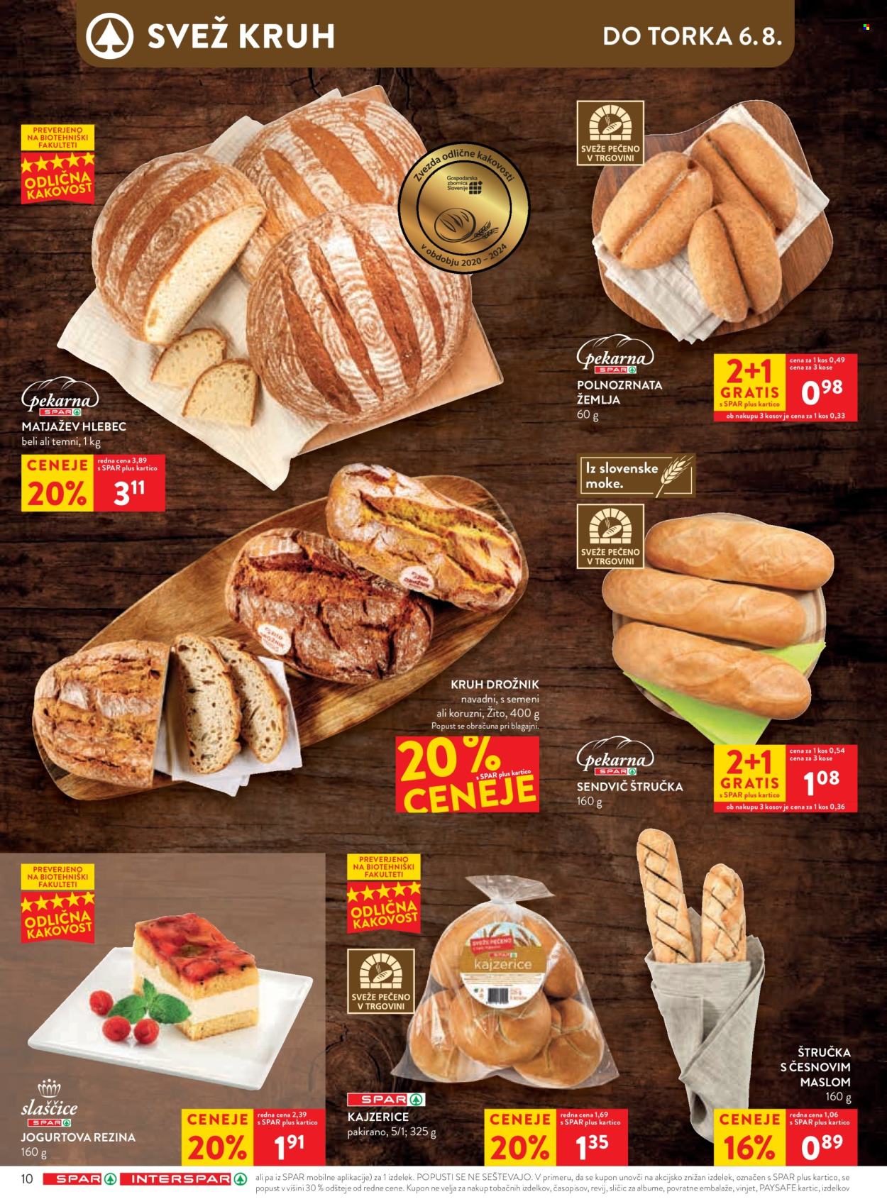 SPAR katalog - 31.7.2024 - 13.8.2024. Stran 10