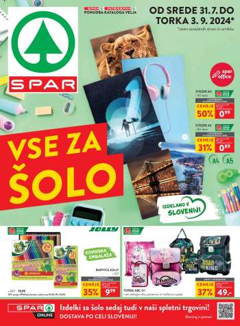 SPAR katalog - 31.7.2024 - 3.9.2024.