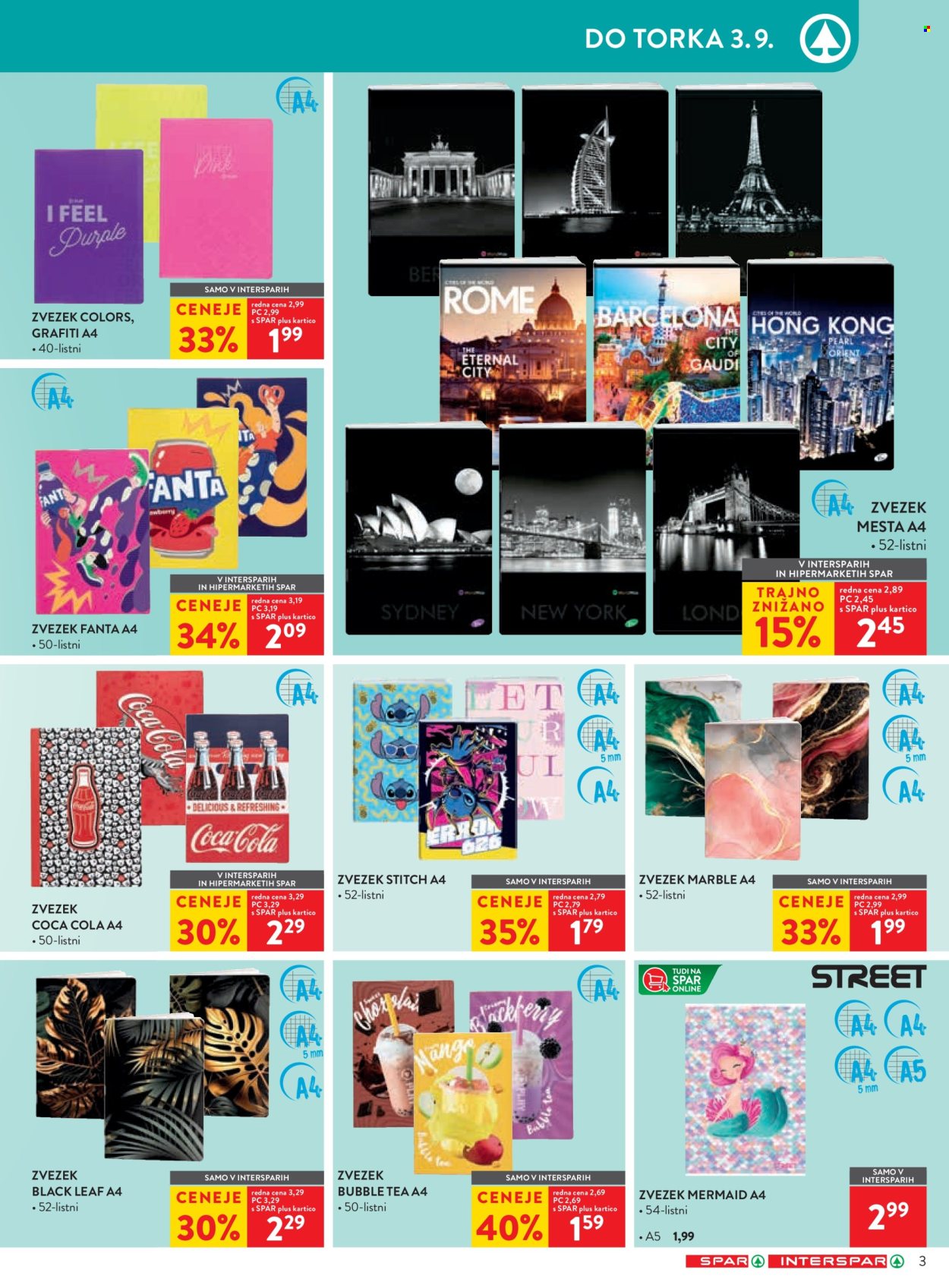 SPAR katalog - 31.7.2024 - 3.9.2024. Stran 3