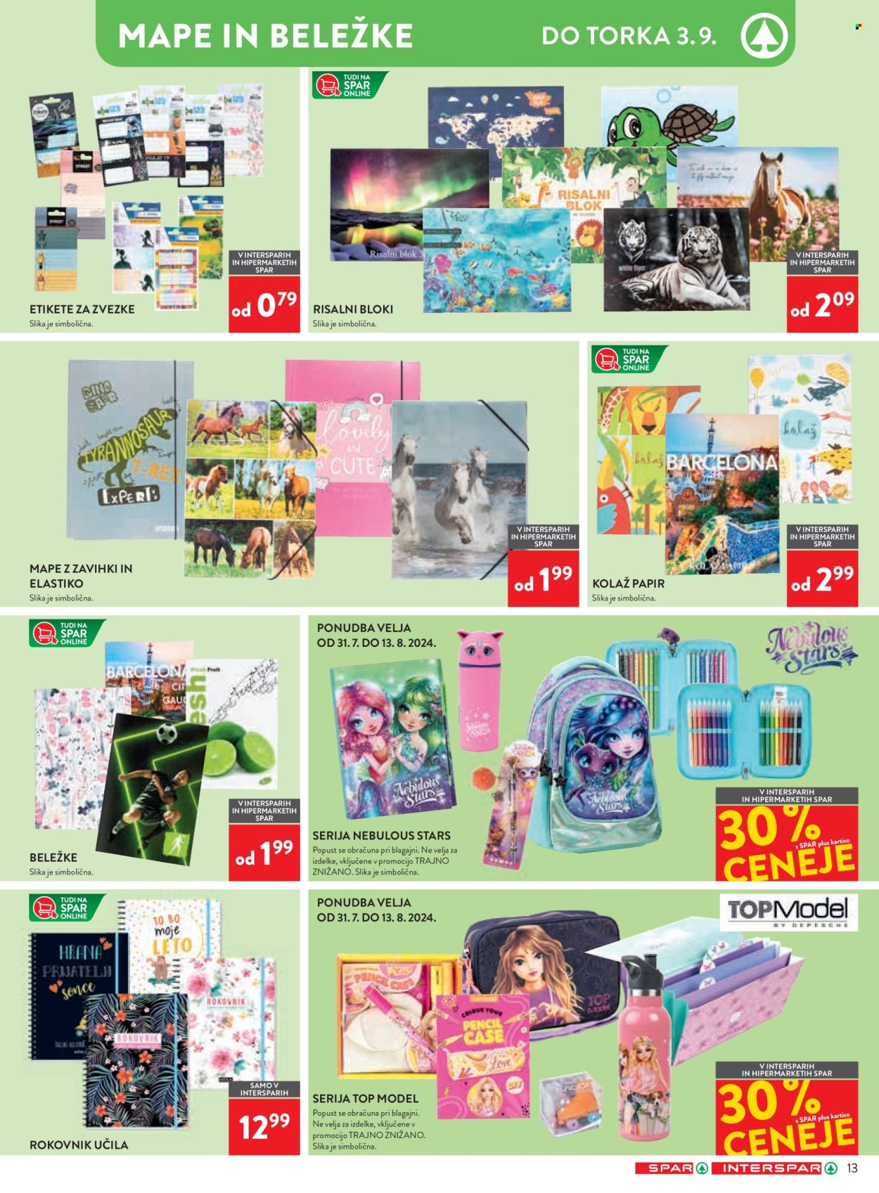 SPAR katalog - 31.7.2024 - 3.9.2024. Stran 13