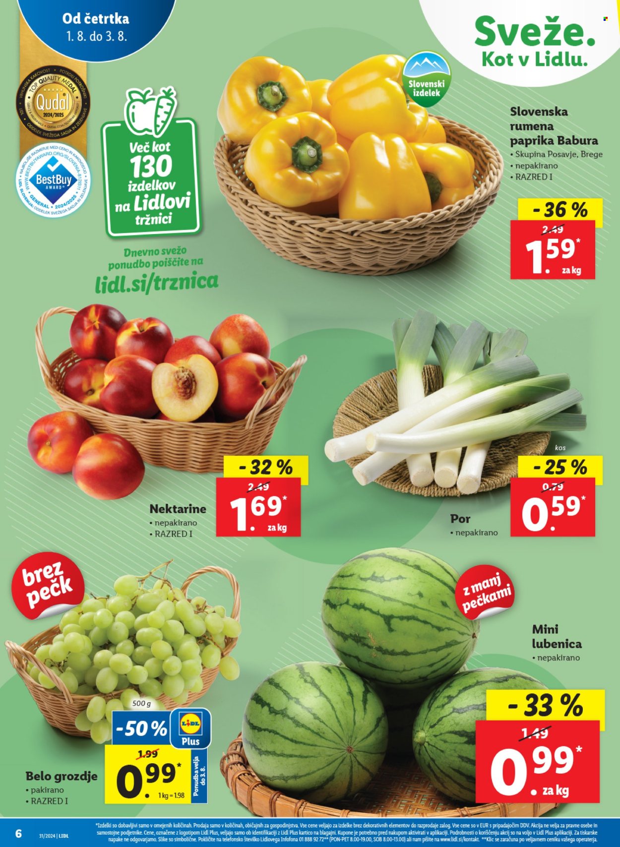 Lidl katalog - 1.8.2024 - 7.8.2024. Stran 6