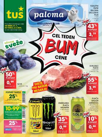 Tuš katalog - 31.7.2024 - 6.8.2024.