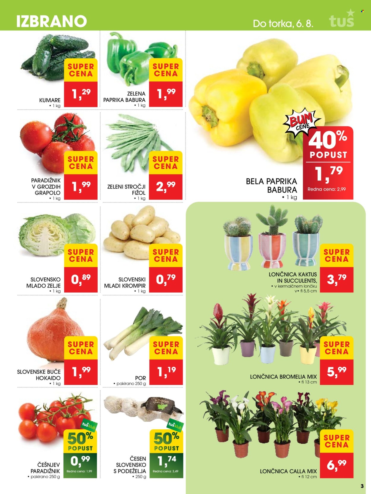 Tuš katalog - 31.7.2024 - 6.8.2024. Stran 3