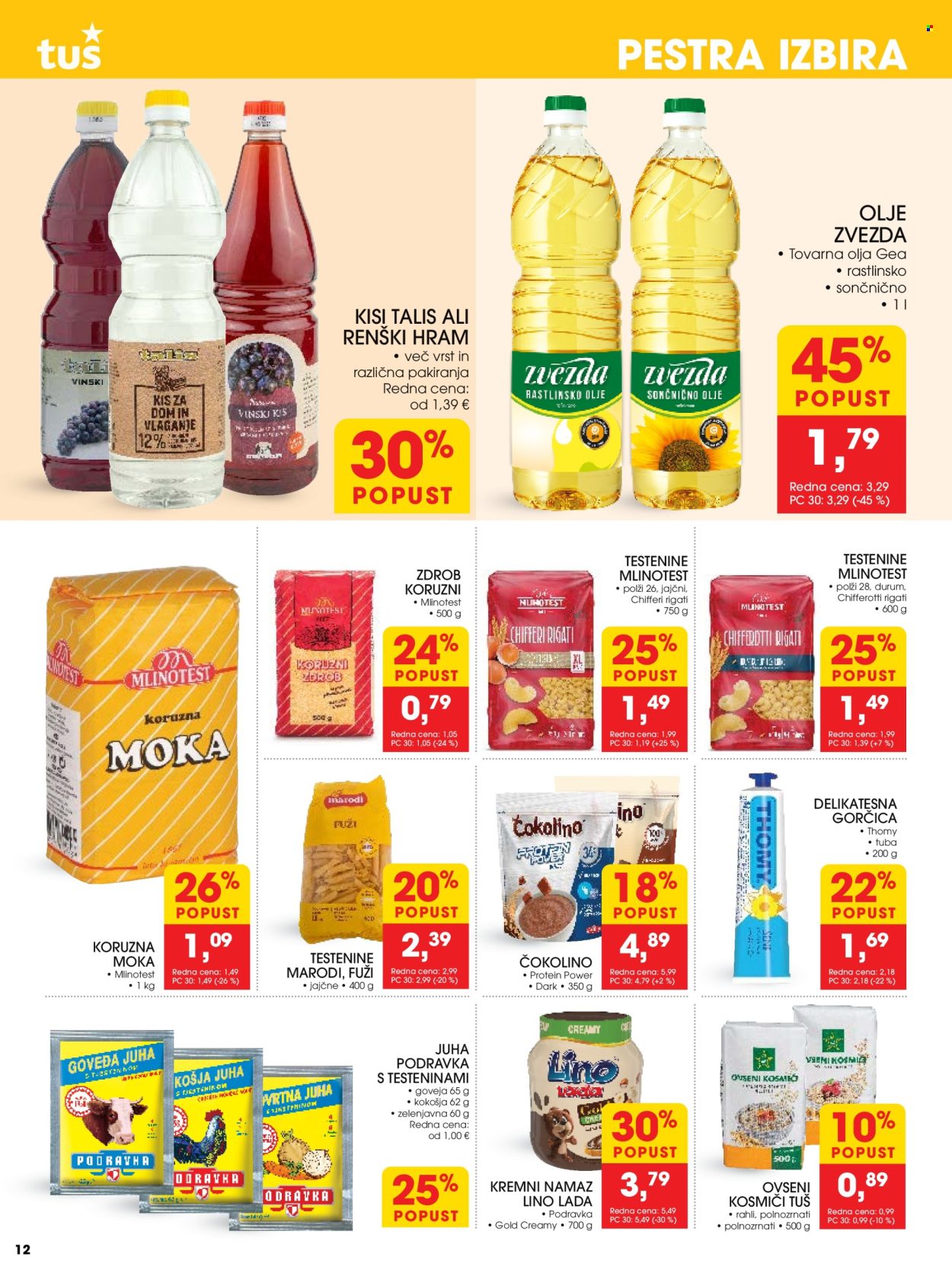Tuš katalog - 31.7.2024 - 6.8.2024. Stran 12