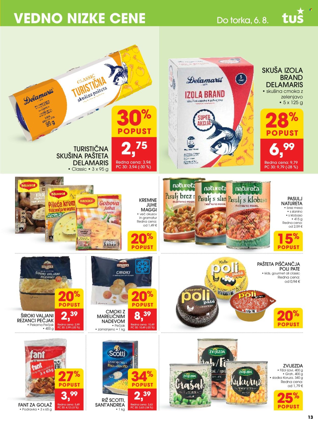 Tuš katalog - 31.7.2024 - 6.8.2024. Stran 13