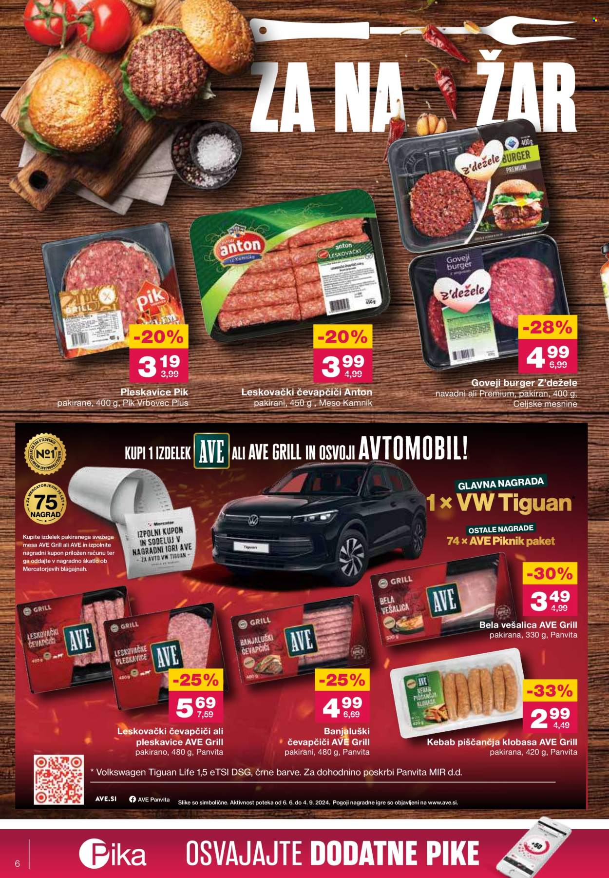 Mercator katalog - 1.8.2024 - 7.8.2024. Stran 6