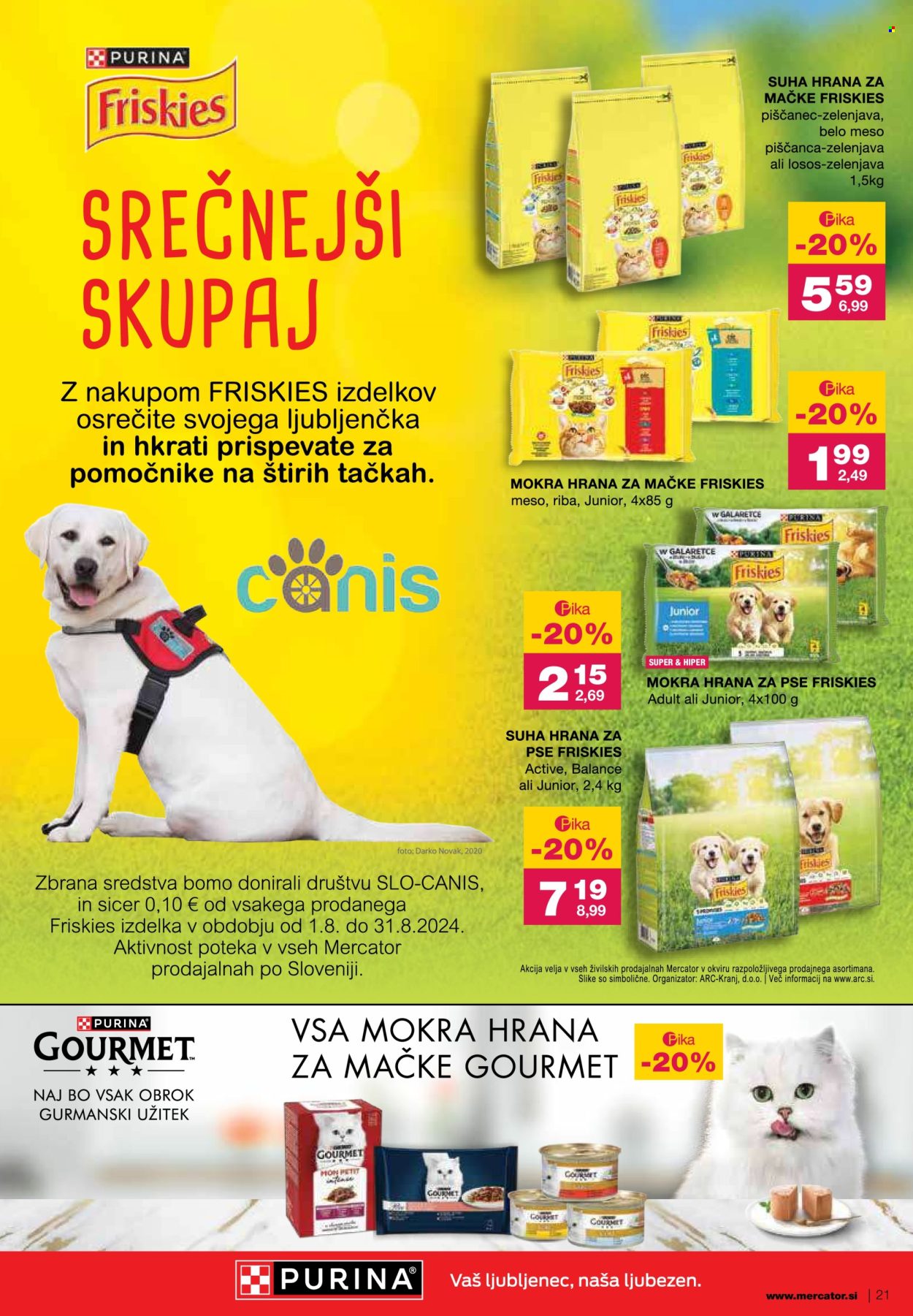 Mercator katalog - 1.8.2024 - 7.8.2024. Stran 21