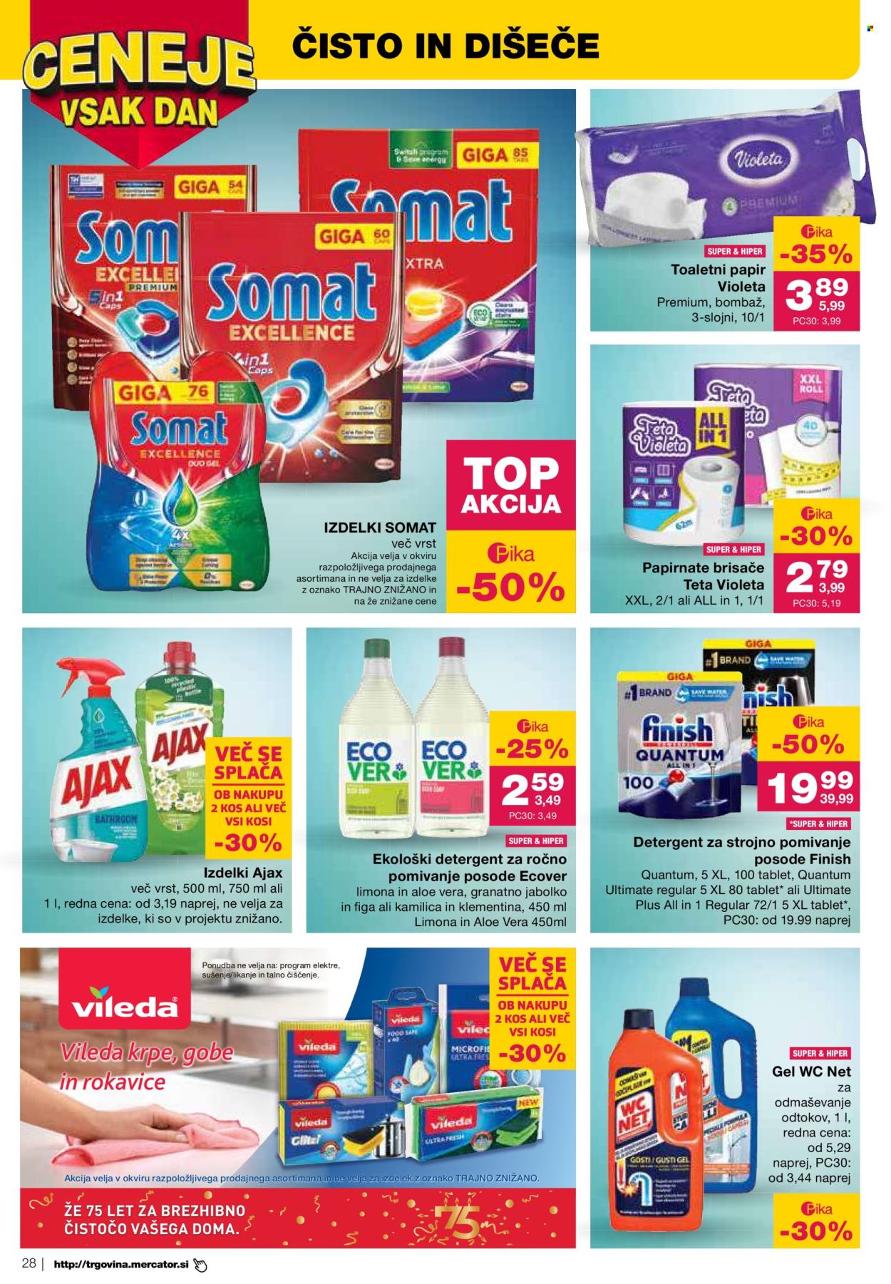 Mercator katalog - 1.8.2024 - 7.8.2024. Stran 28