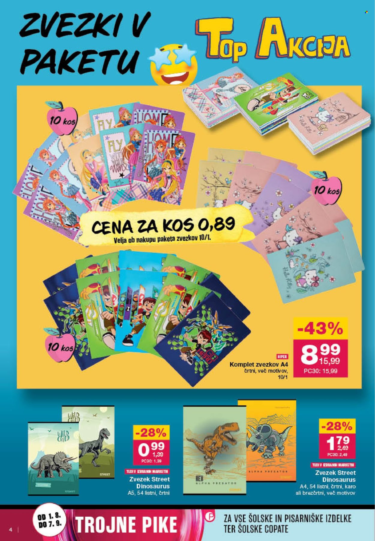 Mercator katalog - 31.7.2024 - 20.8.2024. Stran 4