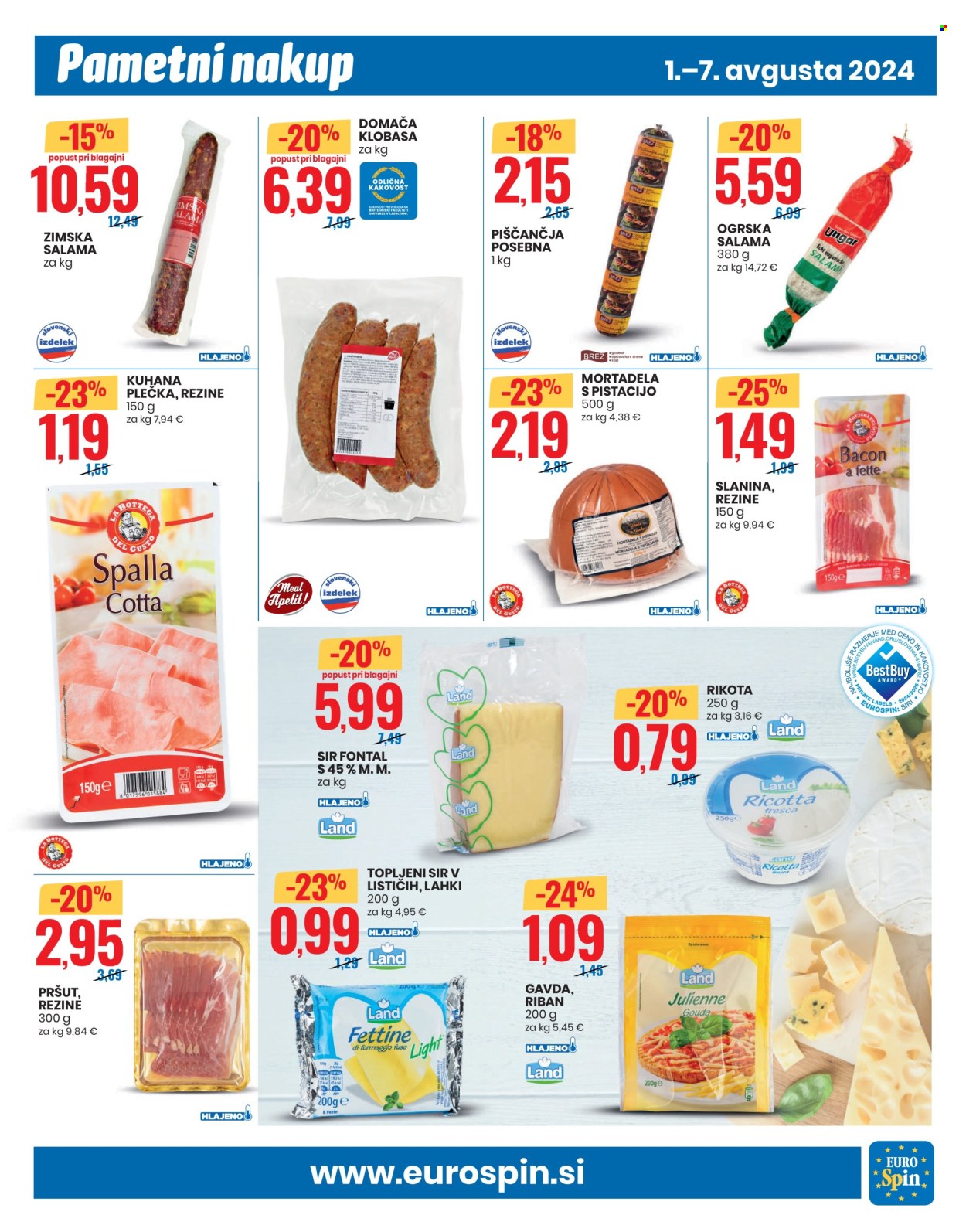 EuroSpin katalog - 1.8.2024 - 7.8.2024. Stran 11