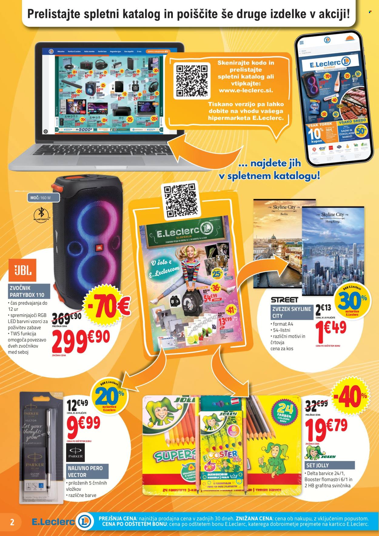 E.Leclerc katalog - 31.7.2024 - 10.8.2024. Stran 2