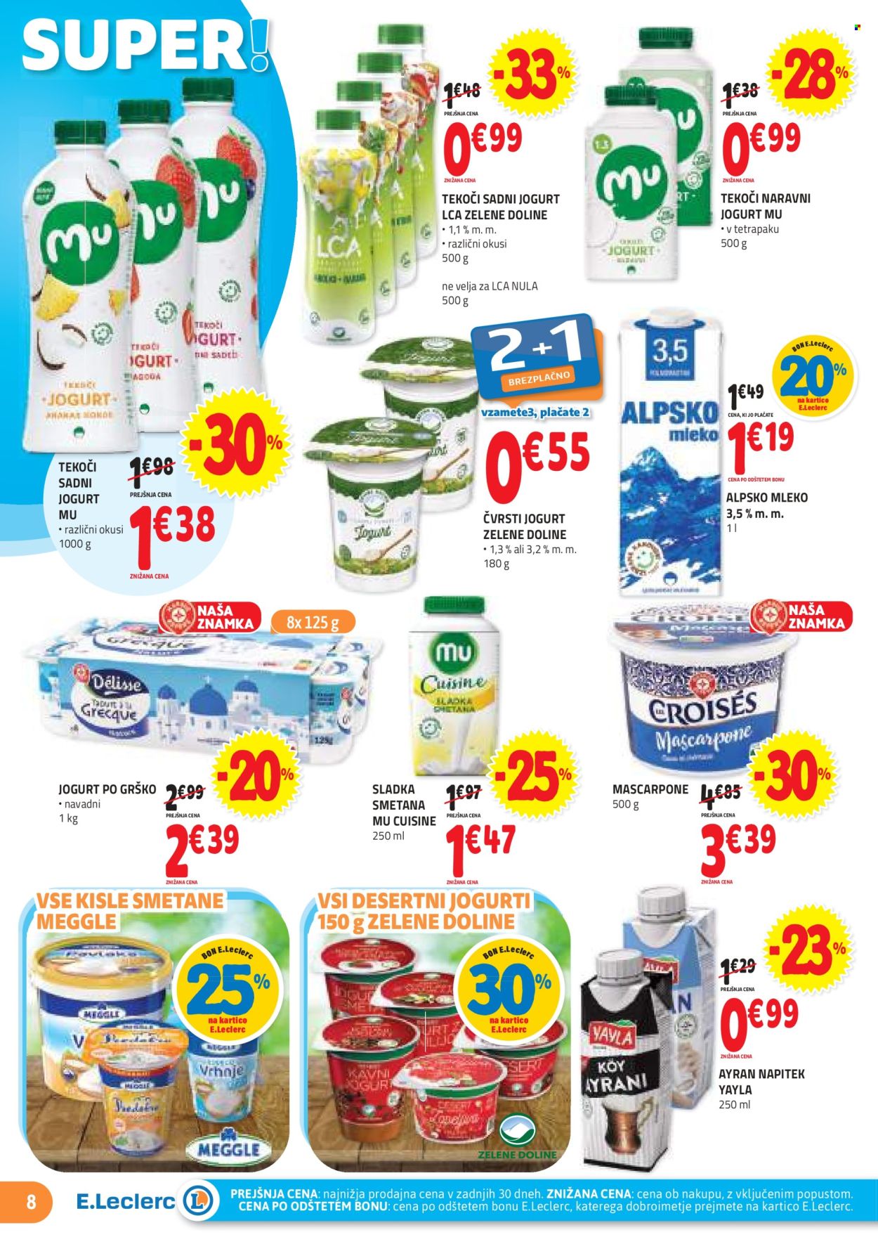E.Leclerc katalog - 31.7.2024 - 10.8.2024. Stran 8