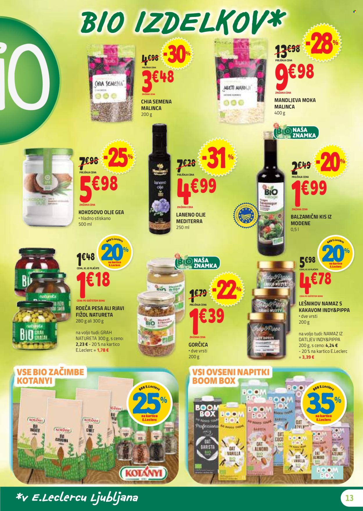E.Leclerc katalog - 31.7.2024 - 10.8.2024. Stran 13