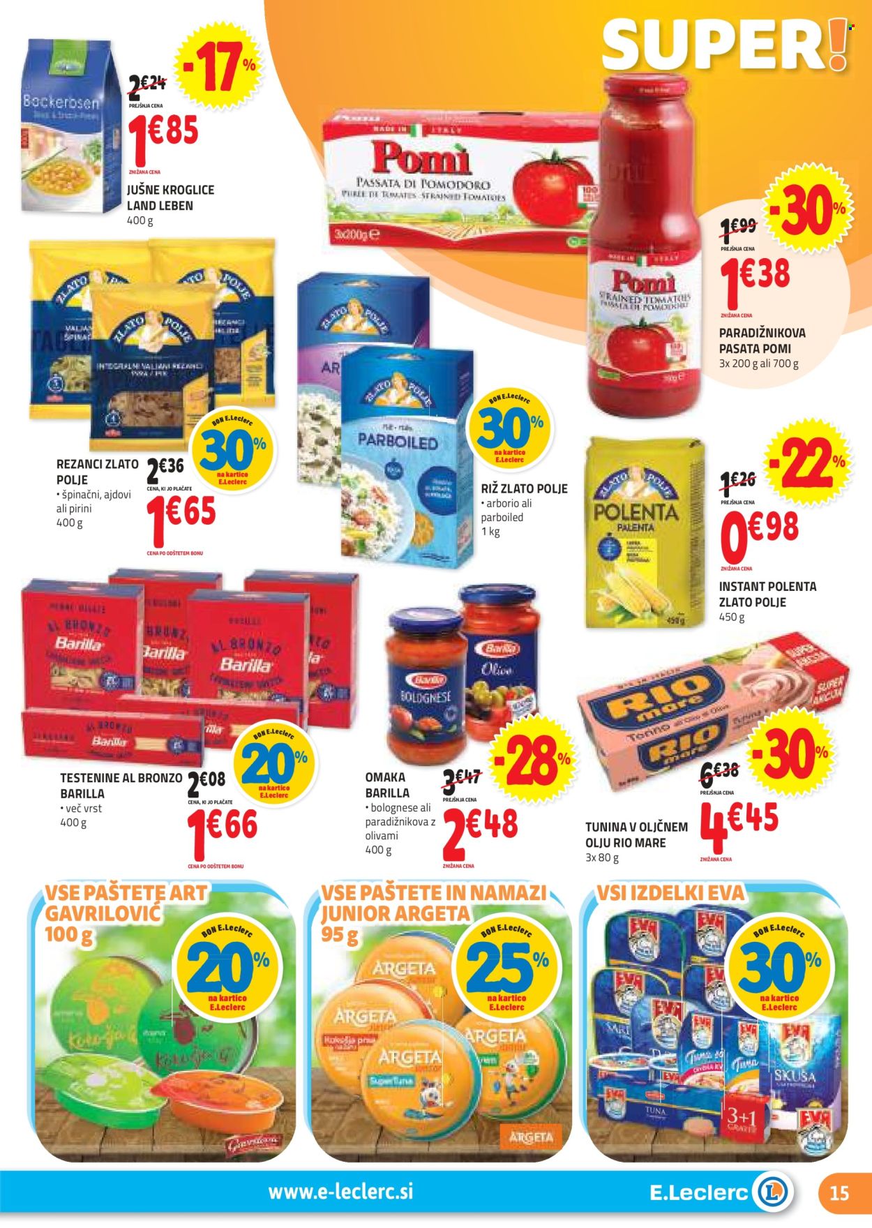 E.Leclerc katalog - 31.7.2024 - 10.8.2024. Stran 15
