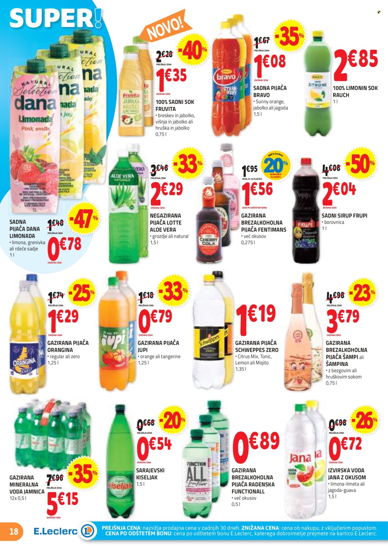 E.Leclerc katalog - 31.7.2024 - 10.8.2024. Stran 18