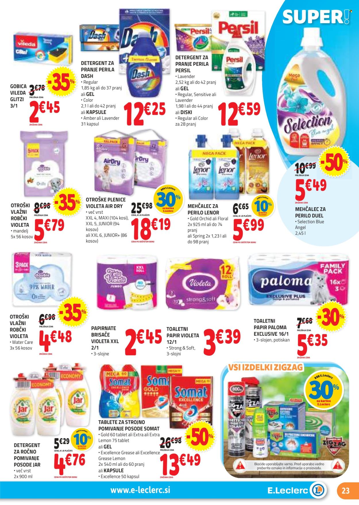 E.Leclerc katalog - 31.7.2024 - 10.8.2024. Stran 23