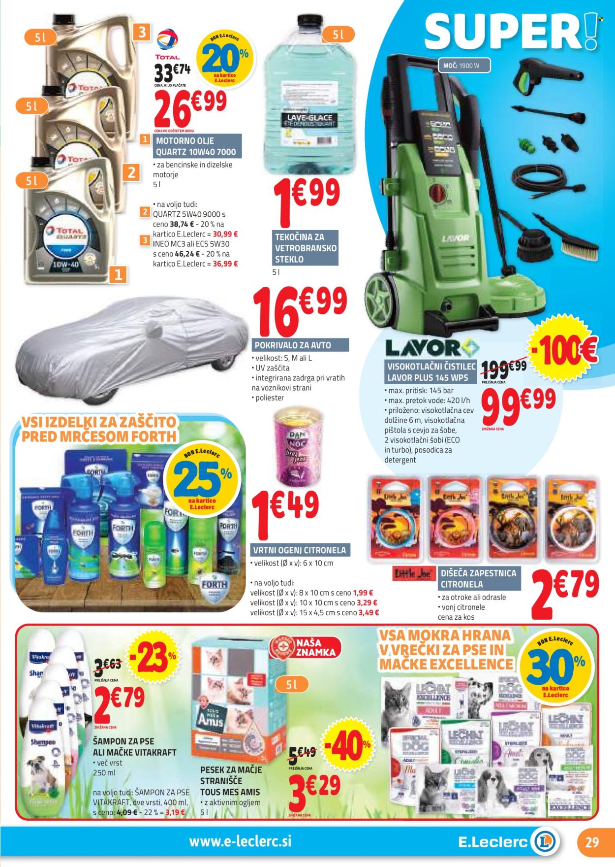 E.Leclerc katalog - 31.7.2024 - 10.8.2024. Stran 29