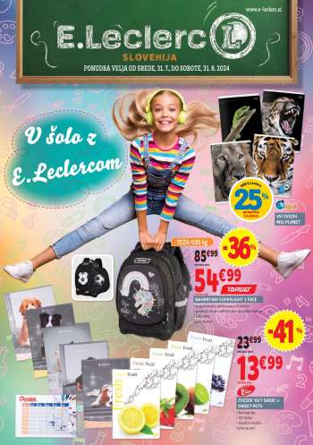 E.Leclerc katalog - 31.7.2024 - 10.8.2024.
